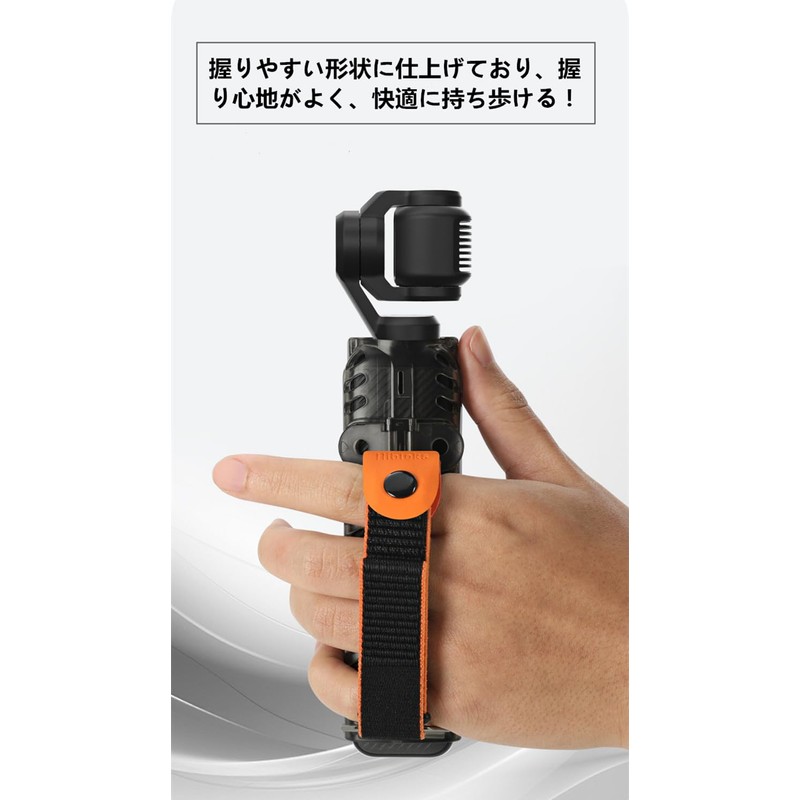 SHEAWA DJI Osmo Pocket 3 Case with Anti-Drop Strap and