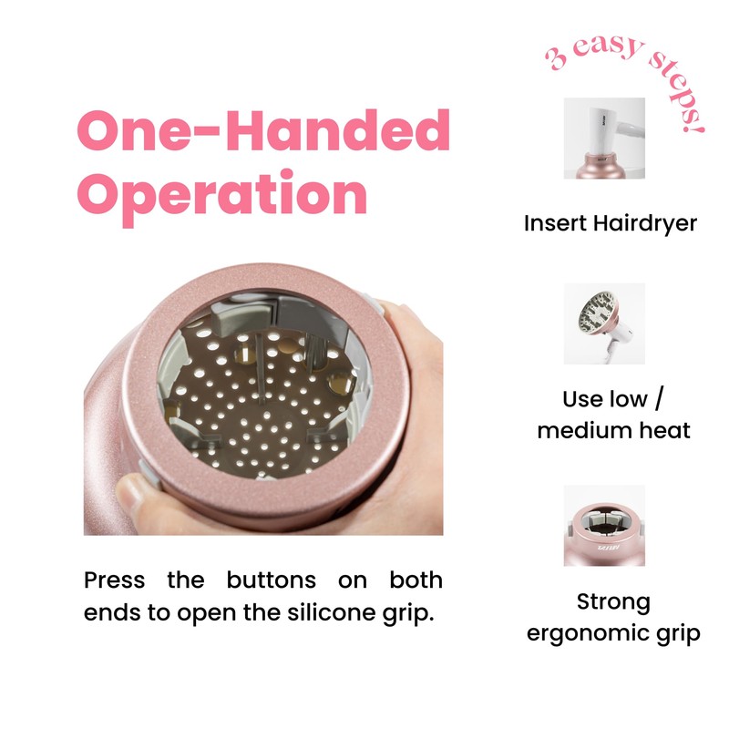 GIHALI Universal Hair Diffuser “Super Sturdy” 1.7 Inch to 2.6