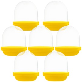 Entervending Capsule Vending Machine Translucent Acorn Capsules Empty 30 pcs 1.1 inch - Gumball Machine Capsules Refill Bulk Party Favors - Easter Basket Stuffers - DIY Craft Supplies