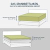 Dreamzie Premium Fitted Sheet 90 x 200 cm – 100