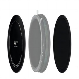 H&Y RevoRing Built-In Lens Filter Caps CNC Machined Aluminium Front and Back Cap 58-77mm