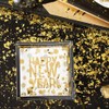 Caspari Confetti Happy New Year Paper Cocktail Napkins in White