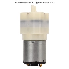 DC 3.7-24V Micro Air Pump, Electric Mini Air Pump(-60Kpa~100KPa, 2.5-8.0LPM), Miniature Vacuum Pump for Medical Treatment Instrument(DC4.5V)