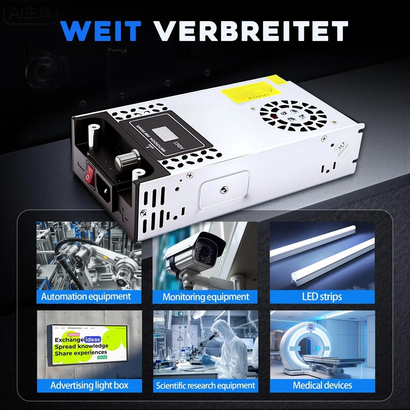 DIY Version AC to DC Converter 12V 30A 360W Power
