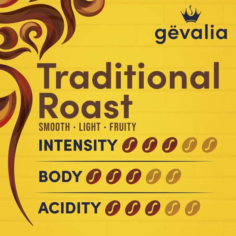 Gevalia Mild Roast Whole Bean Coffee (12 oz Bag)