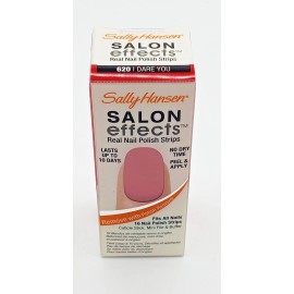 Sally Hansen NEW Sally Hansen Salon Effects Real Nail Polish Strips 620 I DARE YOU
