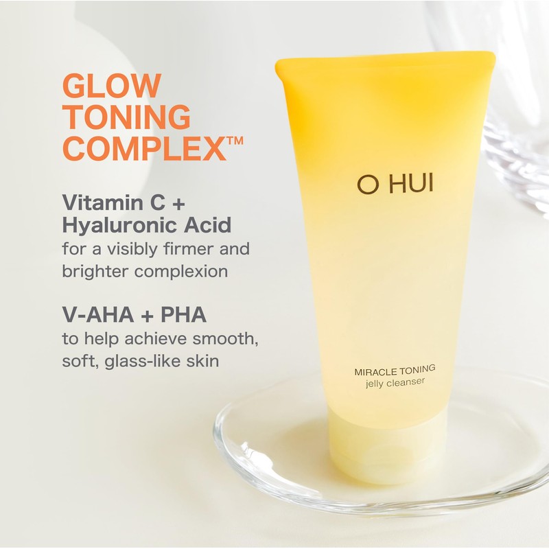 O HUI Miracle Toning Jelly Cleanser 6.1 fl oz (180