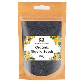 Organic Nigella Seeds 100g by Manor Springs Organic