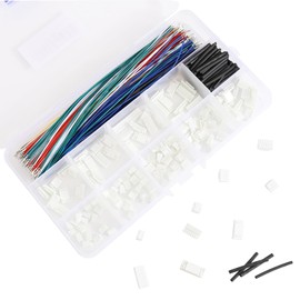 Cermant GH1.25MM Connector and Pre-Crimped Cables Socket Kit, 2/3/4/5/6/7 Pin Housing JST Adapter Cable Male Compatible with JST-GH Connector