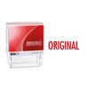 COLOP 100674 Self-Inking Text Stamp Original, Red