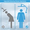 Hibbent All Metal cUPC Certified Rain Shower Head, 10'' High