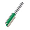 Trend CraftPro Straight Two Flute Router Cutter Bit, 1/4 Inch