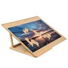 Becko US 1000-pc Jigsaw Puzzle Board with Bracket/Stand, Portable Jigsaw