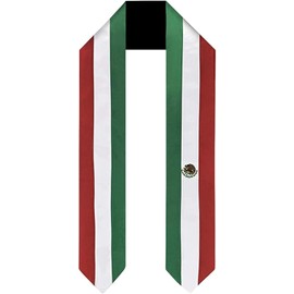 Serape Scholars Mexican Graduation Sash Mexican Flag Graduation Sash Graduation Stole