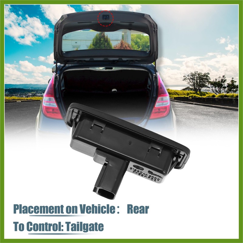 HOPESPANNER 81260-A5000 Trunk Tailgate Handle Release Switch Rear Door Hatch
