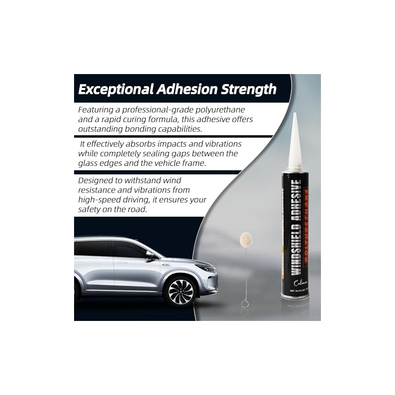 Calvana Automotive Windshield Adhesive Repair Kit - 310ml