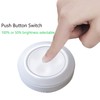 LUXSWAY Under-Counter Light with Battery Operated,Set of 6 Dimmable Cabinet