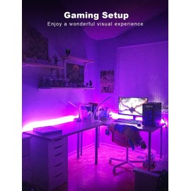 DAYBETTER Smart RGB Led Strip Lights, 300ft Led Lights for Bedroom with App Control, Multicolor Changing Led Light Strips Apply for Home Decor, Living Room, Kitchen, Home Party Decoration