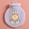 Animal Round Insulating Water Bag (Bear) Rubber water hot pack