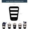 Pocket Square Holder, Keeps Handkerchiefs in Place and Shaped, Suit