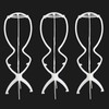 Ericrise Pack of 3 Tall Wig Stand for Long Hair,