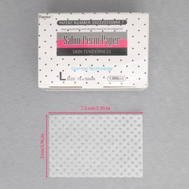 Hair Perm Paper, 1000pcs Ultra-thin Mesh Breathable Extraction Designs Perming Paper Suitable Hair Salon Shop Professional Stylist Home Salon Tool(1 Box)