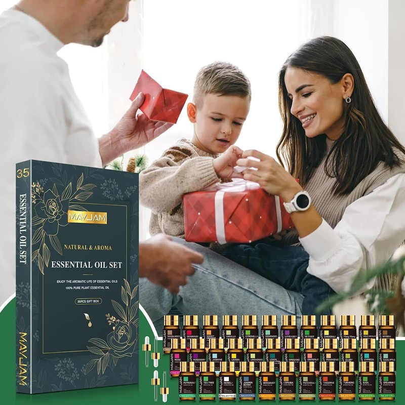 MAYJAM Essential Oil Set, Aroma Oil Set, Essential Oils, Trial