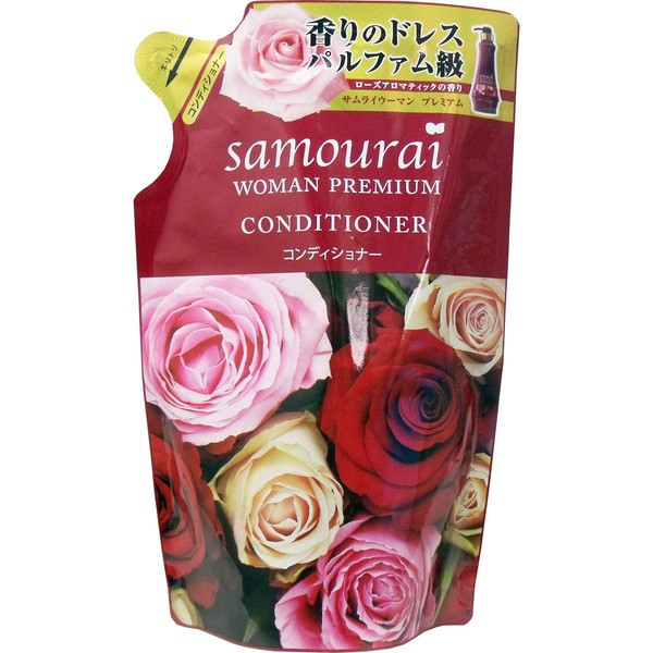 Samourai Woman Premium Conditioner, Refill, 12.5 fl oz (370 ml)