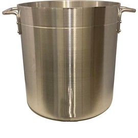 24 qt Aluminum Stock Pot Set, Fry Pot, Heavy-Duty 6 Gallons Kettle Cookware for Boiling