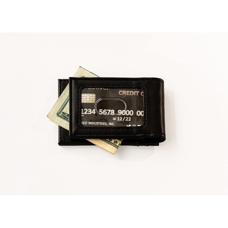 Rico Industries Laser Engraved Front Pocket Wallet, Dallas Stars