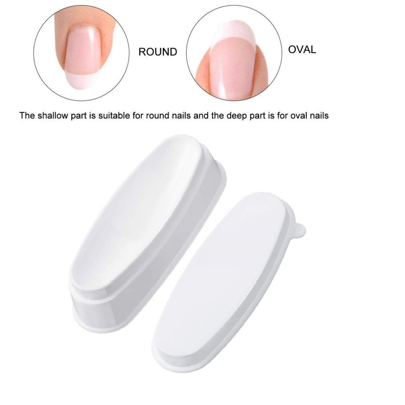 Armear Fashion Nail Dipping Powder French Tray Manicure Mould Nail