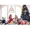 Vehomy 2Pcs Pet Puppy Christmas Jumpers Cat Sweater Kitten Knitwear