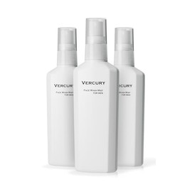 Barcary Mist Face Wash Men's 3.4 fl oz (100 ml) Set of 3 for Approx. 3 Months (Facial Cleansing, Blackheads, Pore Care, Rough Skin, Shiny, Sticky Nose)