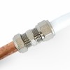 16mm Composite Pipe to 15mm Copper Pipe Reducer Adapter