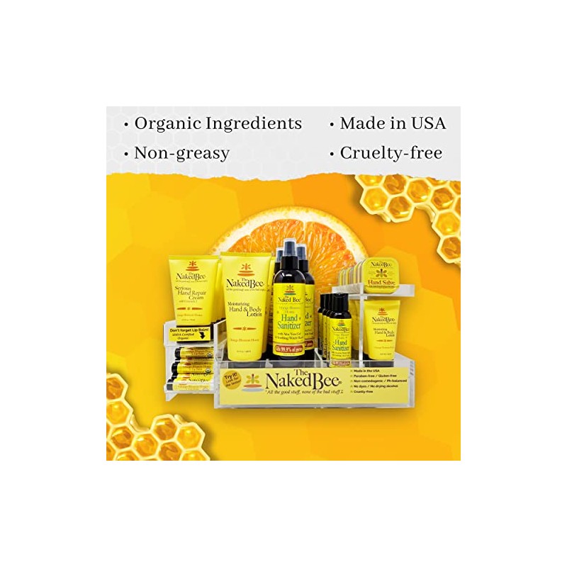 Naked Bee Orange Blossom Honey Hand and Body Lotion Large
