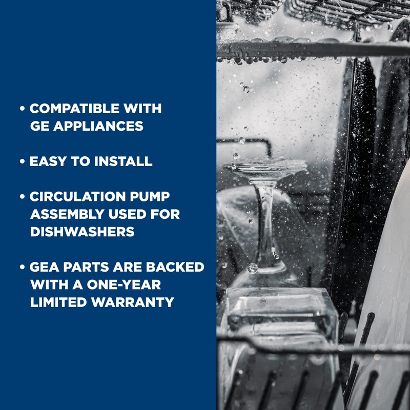 GE Appliances WD26X23258 Dishwasher Circulation Pump Assembly