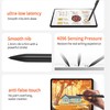 EMR Stylus with Soft Eraser, 4096 Pressure Levels Tilt Support