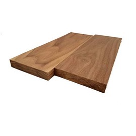 Barrington Hardwoods Black Walnut Lumber - 3/4" x 6" x 12" (2)