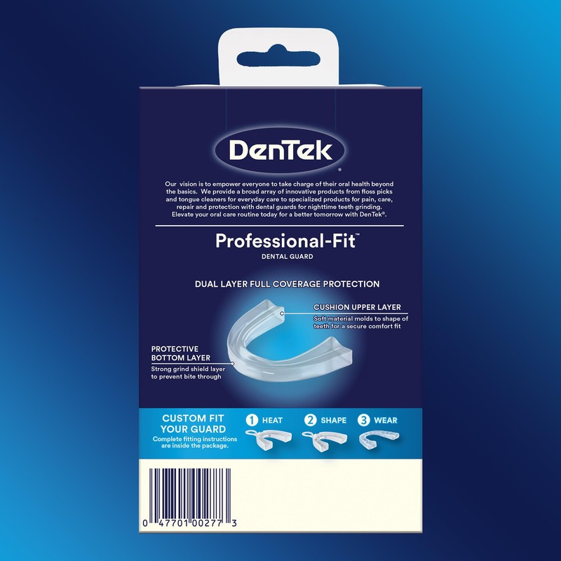 DenTek Professional-Fit Dental Guard, Mouth Guard for Grinding Teeth at