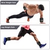 APEXUP 10lbs/Pair Adjustable Ankle Weights for Women and Men, Modularized