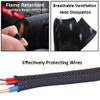 MOCNT 3 mm PET Expandable Braided Cable Tube Flexible Self-Closing