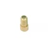 F&R NEW! ALLOY BICYCLE PRESTA ADAPTOR VALVE 17MM WITH O-RING IN GOLD.