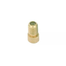 F&R NEW! ALLOY BICYCLE PRESTA ADAPTOR VALVE 17MM WITH O-RING IN GOLD.
