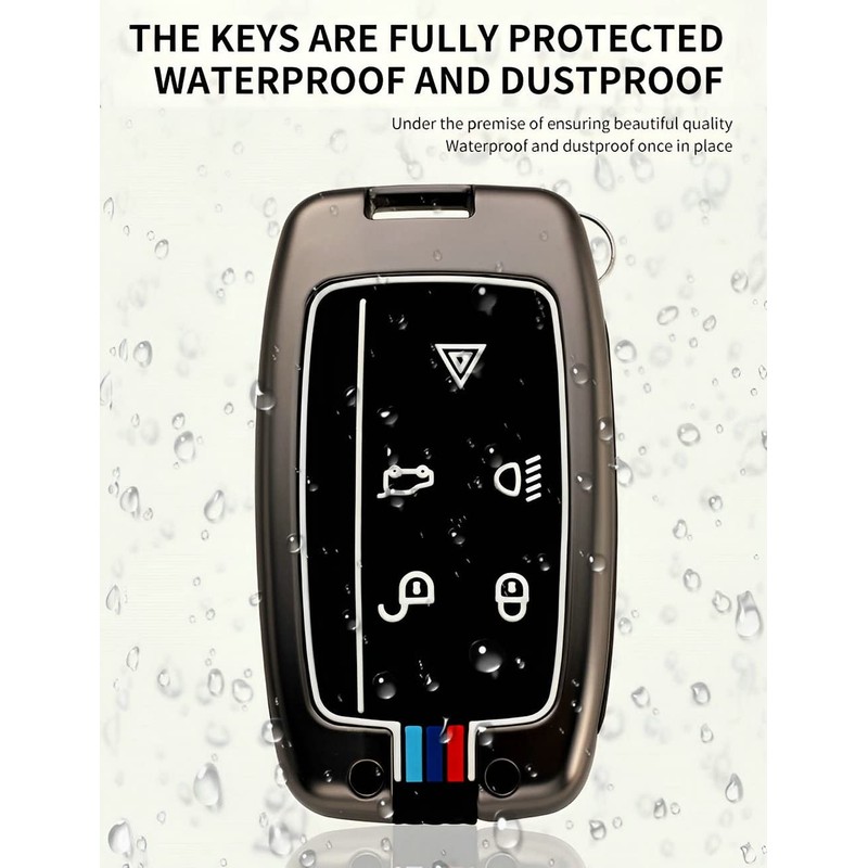 Key Fob Cover Case for Land Rover Metal Shell Smart