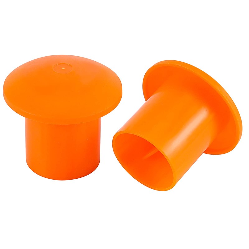 HAKZEON 30 PCS Plastic Rebar Caps, Rebar Mushroom Cap, Safe