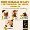 Yerba Mate Rei Verde Premium 500g - Molienda uruguaya