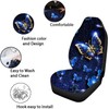 Howilath Sea Tuetle Hibiscus Flower Front and Rear Seat Covers