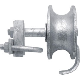 Jake Sales Chain Link Rolling GATE Track Wheel Roller: to 2" Gate Frame & 1-5/8" Track Pipe
