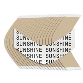 Sunshine Tape Sunshine Hairpiece Wig Tape (108 Pieces) - A Curve - Double Sided Adhesive Tape for Toupee Lace Front Wig Strong Hold Waterproof Strips