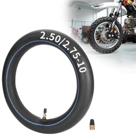 2.50-10 2.75-10 Inner Tube with Straight Valve Stem Compatible with CRF50 XR50 DRZ70 JR50 DRZ70 PW50 Razor MX650 MX500 Mini Pit Dirt Bikes